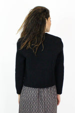 Boiled Wool Crop Jacket M
