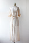 Pale Pink Pleated Nightgown