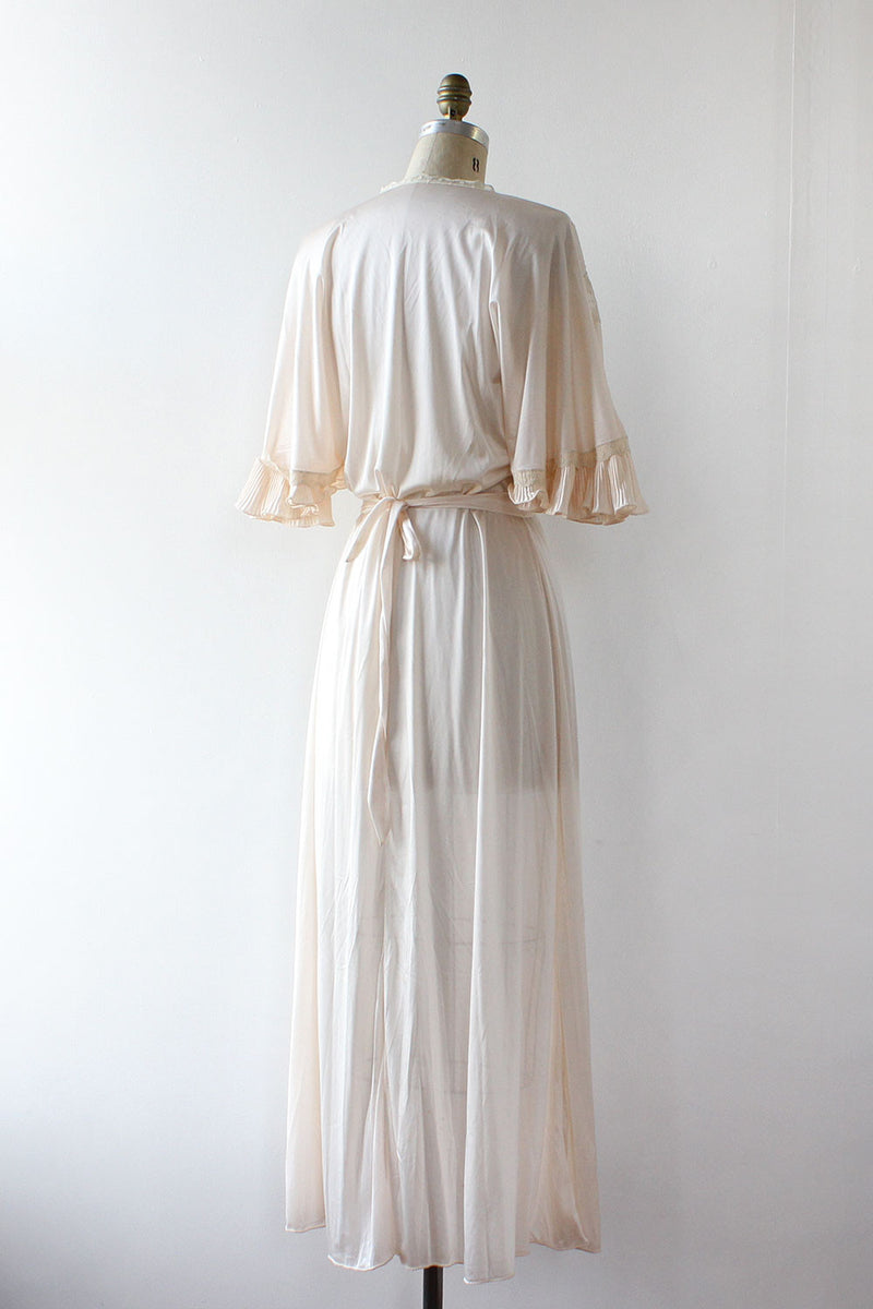 Pale Pink Pleated Nightgown