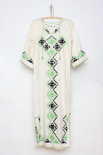 Trig Embroidered Maxi Dress