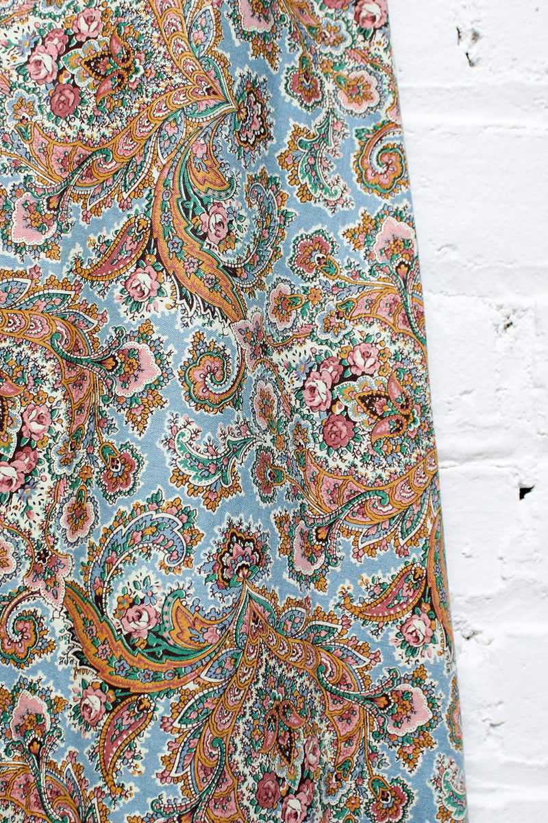 Feather Maxi Wrap Skirt