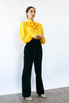 Forest Velvet Pants S