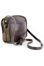 Coach espresso brown crossbody bag