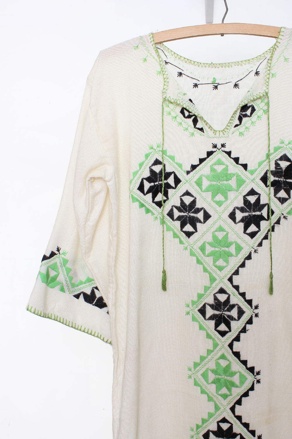 Trig Embroidered Maxi Dress