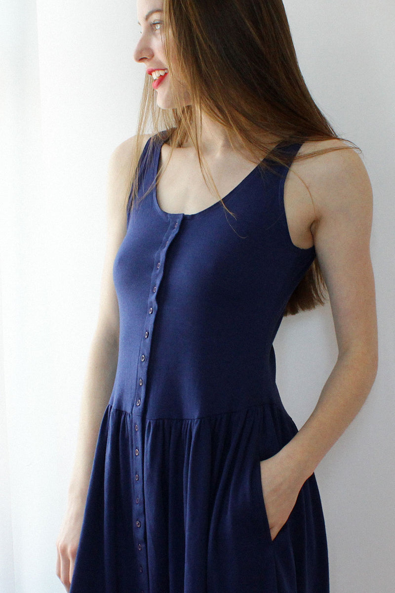 Ricki Button Dress M/L