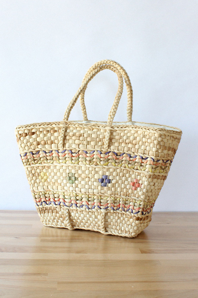 Sunrise Basket Bag