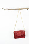 red leather cross body bags