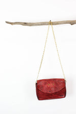 red leather cross body bags
