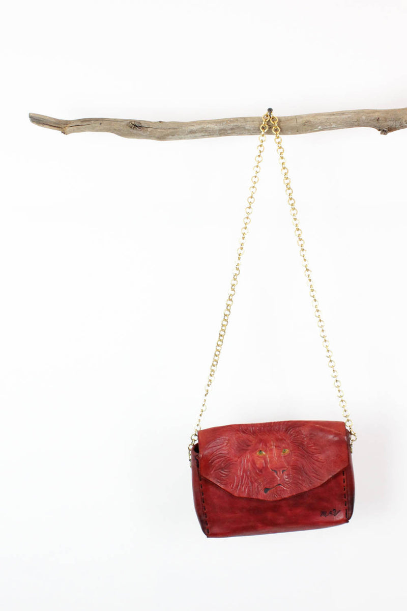 red leather cross body bags