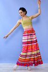 Saks Light Bright Floral Skirt XS