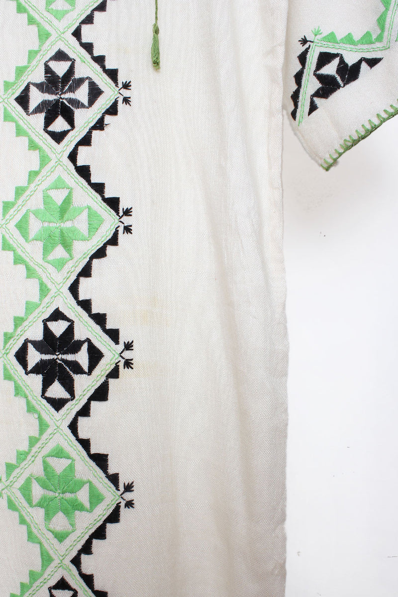Trig Embroidered Maxi Dress