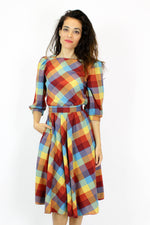 vintage fit flare dress