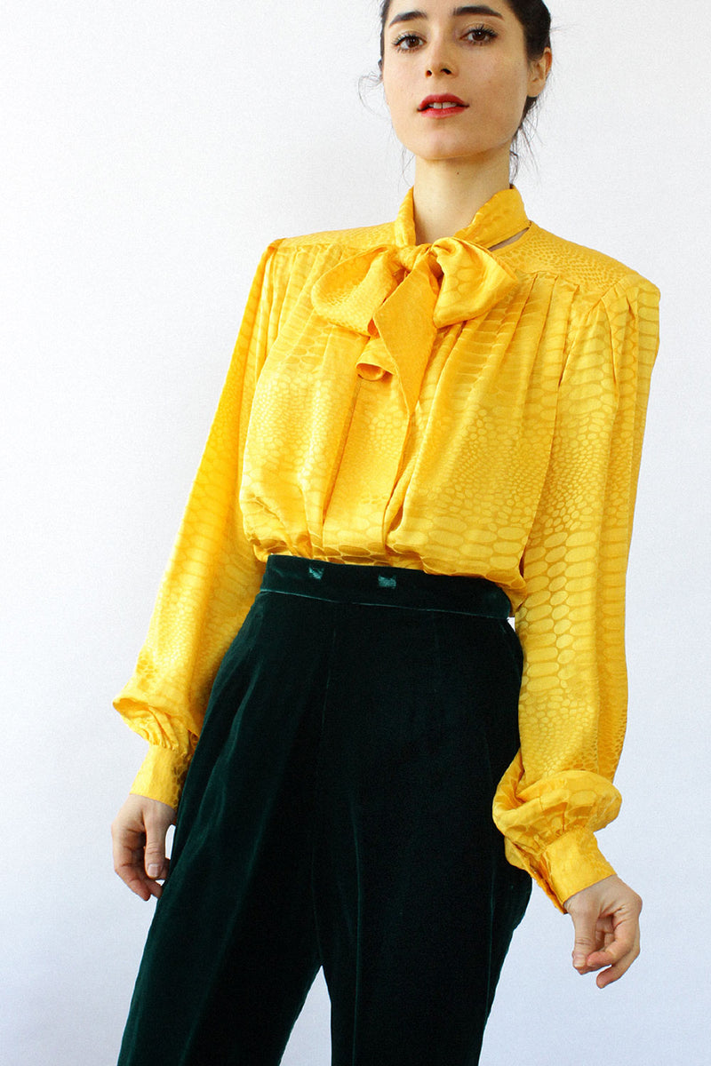 Forest Velvet Pants S