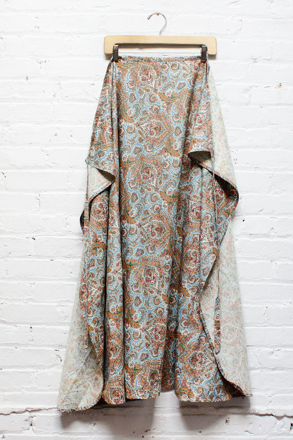 Feather Maxi Wrap Skirt