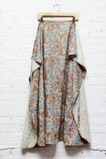 Feather Maxi Wrap Skirt
