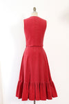 Rose Corduroy Vest Ensemble S