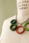 Chunky Ring Charm Necklace