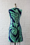 Swirly Graphic Sheath M/L