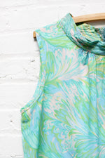 Marbleized Tent Dress M