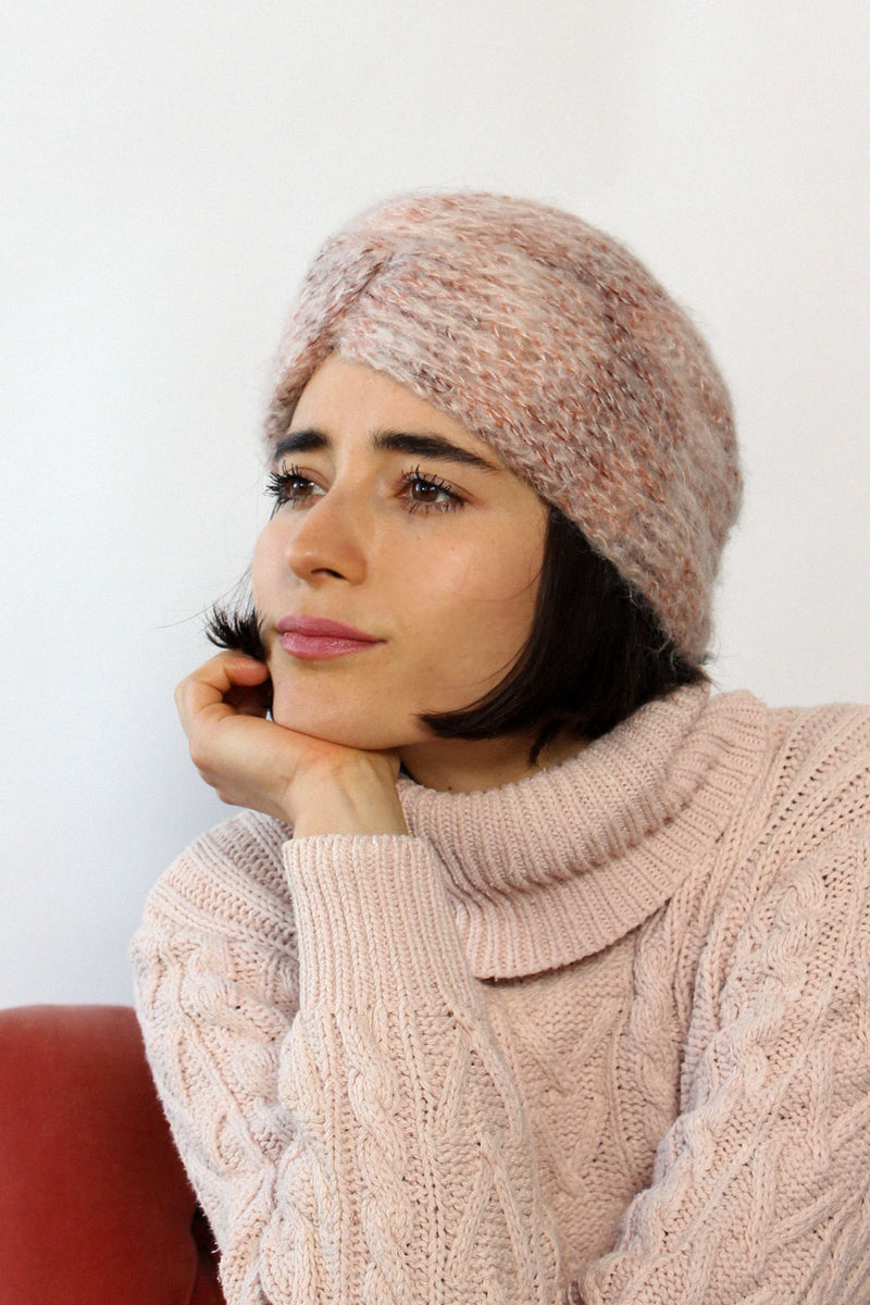Blush Sweater Turban
