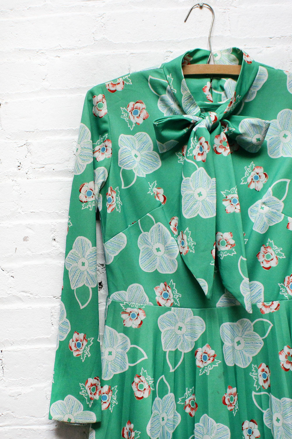 Kelly Floral Pleat Dress S/M
