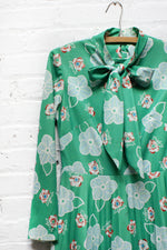 Kelly Floral Pleat Dress S/M