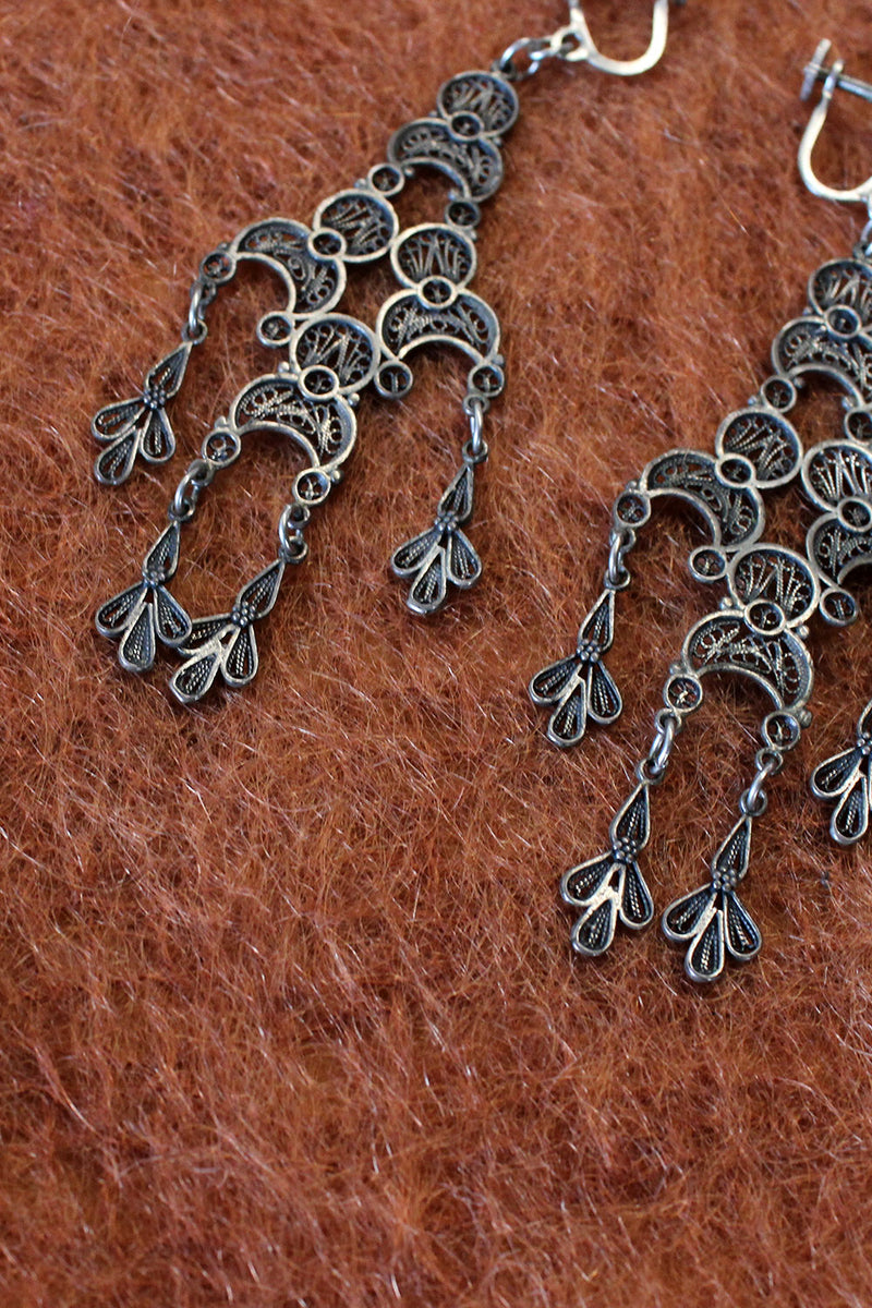 Filigree Chandelier Earrings