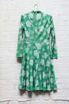Kelly Floral Pleat Dress S/M