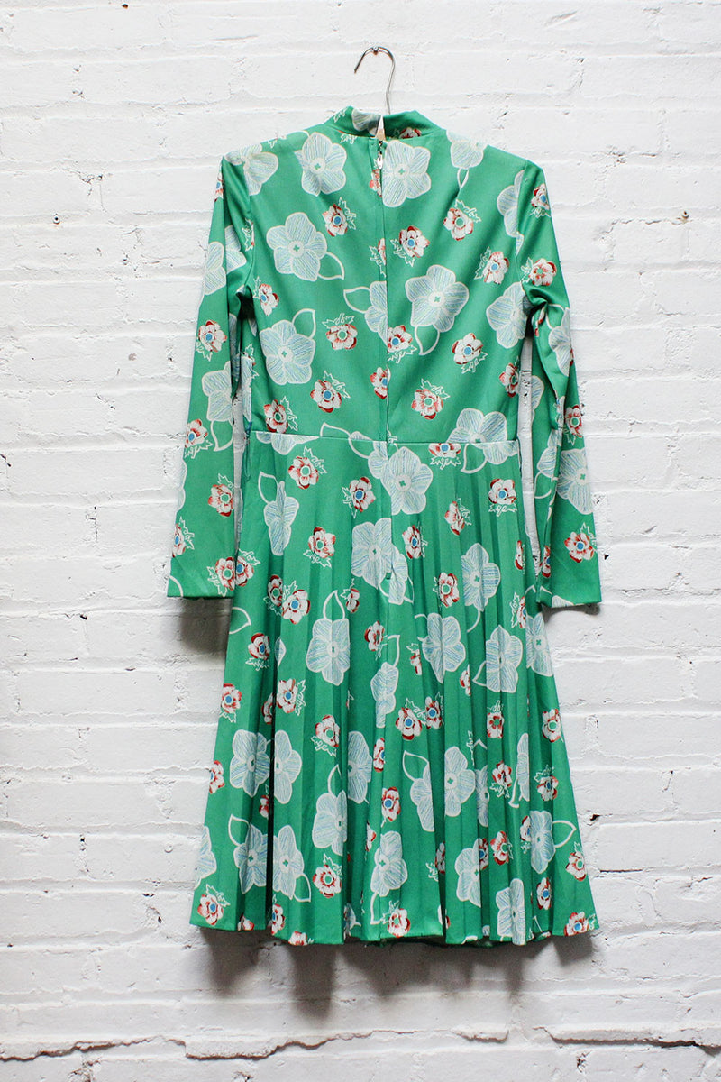Kelly Floral Pleat Dress S/M