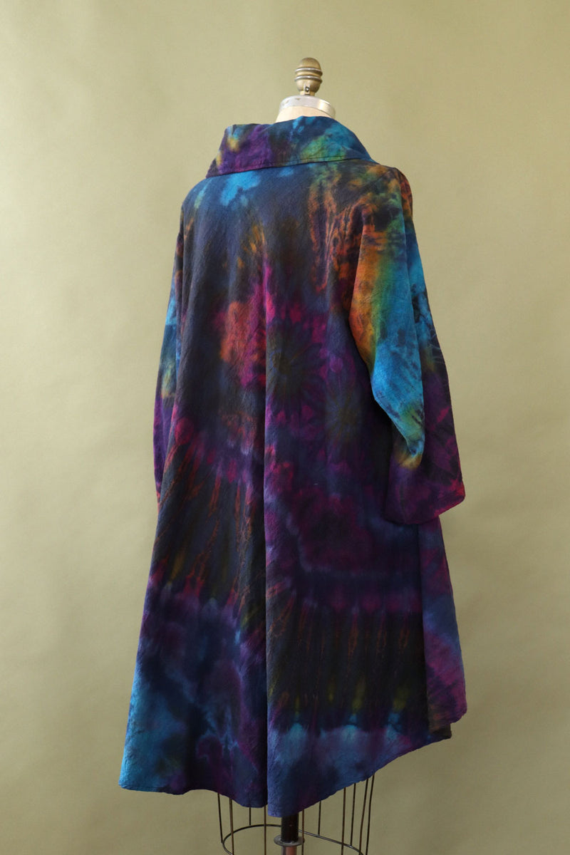 Tie Dye Trapeze Tunic M-XL
