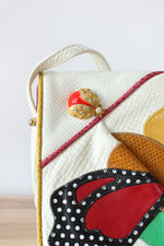 Sharif Ladybug Leather Bag