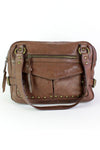 studded leather bag
