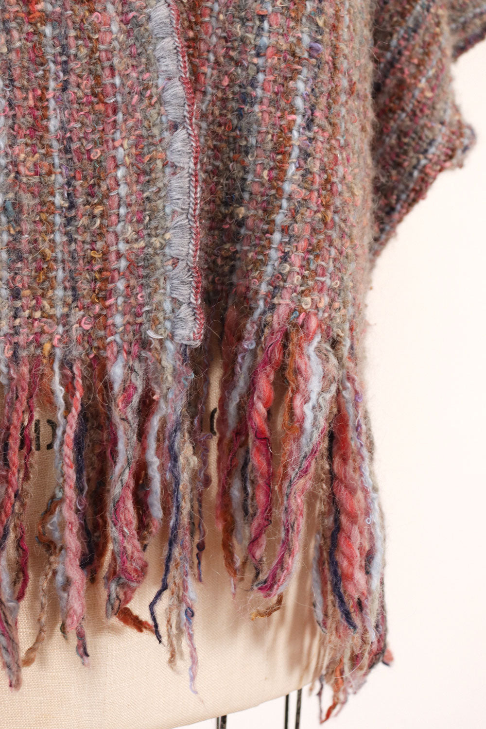 Speckled Boucle Weave Topper