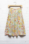 Watercolor Tulip Skirt XS