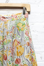 Watercolor Tulip Skirt XS