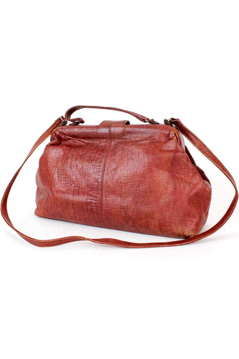 maroon doctor bag