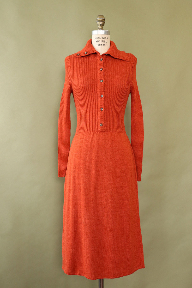 Rita Langman Paprika Sweaterdress M