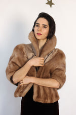 Florencia Mink Capelet XS-M