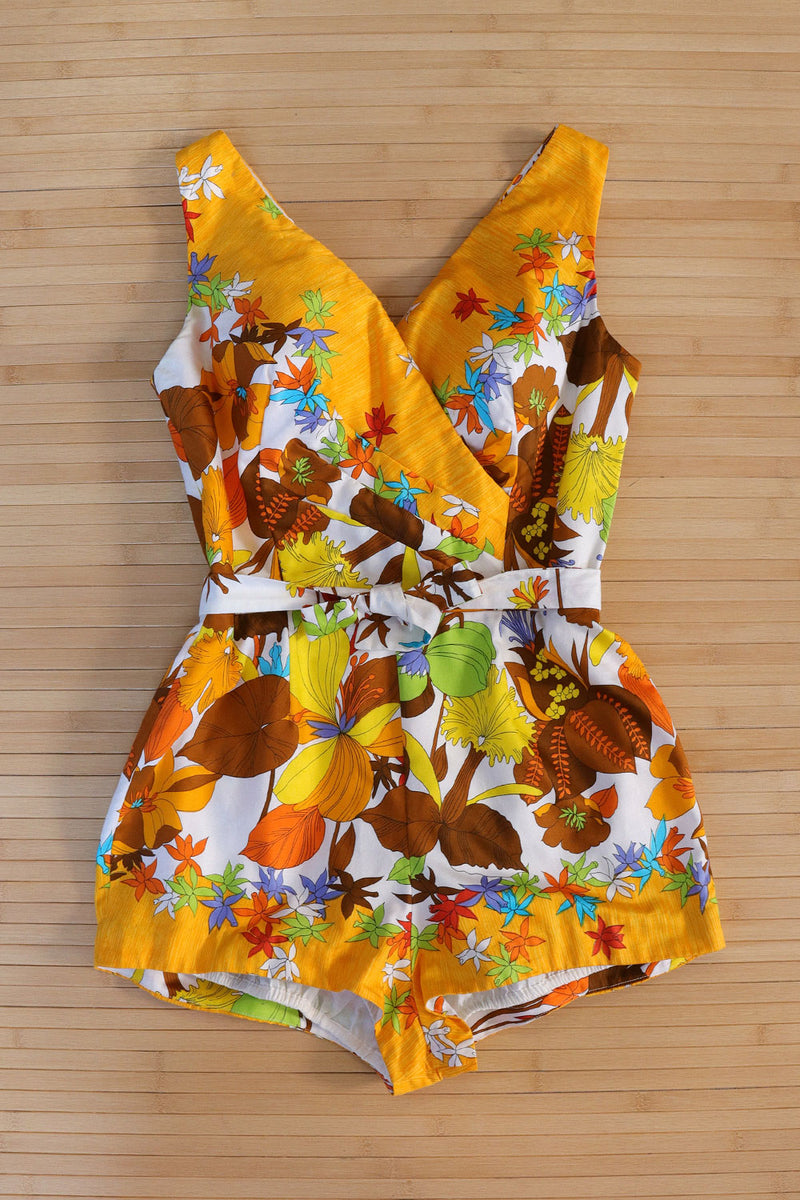 August Foliage Bathing Suit M/L