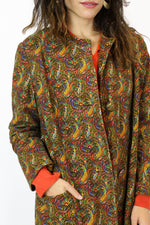 Paisley Rockefeller Coat M