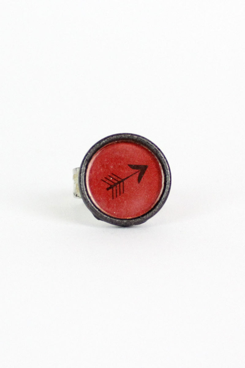 Feather Arrow Ring