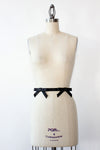Satin Double Bow Belt XS/S