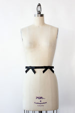 Satin Double Bow Belt XS/S