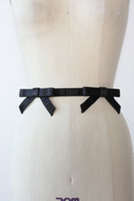 Satin Double Bow Belt XS/S