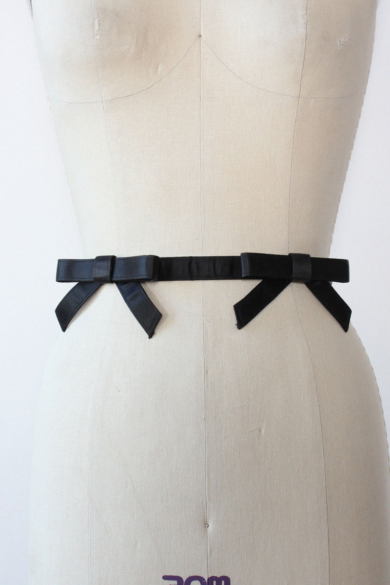 Satin Double Bow Belt XS/S