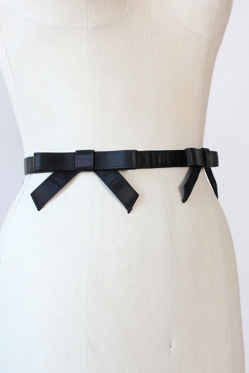 Satin Double Bow Belt XS/S