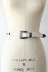 Ginnie Beaded Leather Belt