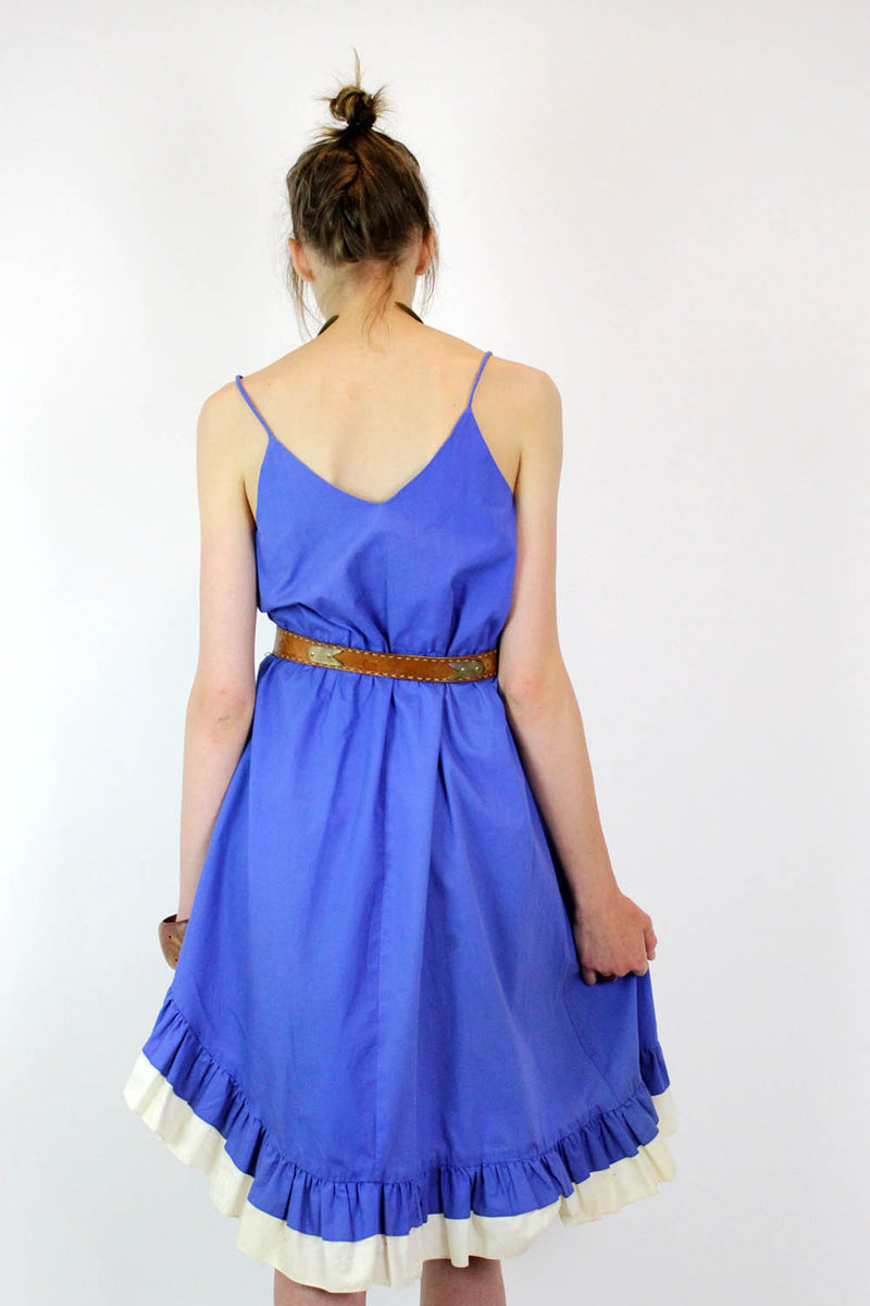 Blueberry Flamenco Dress M