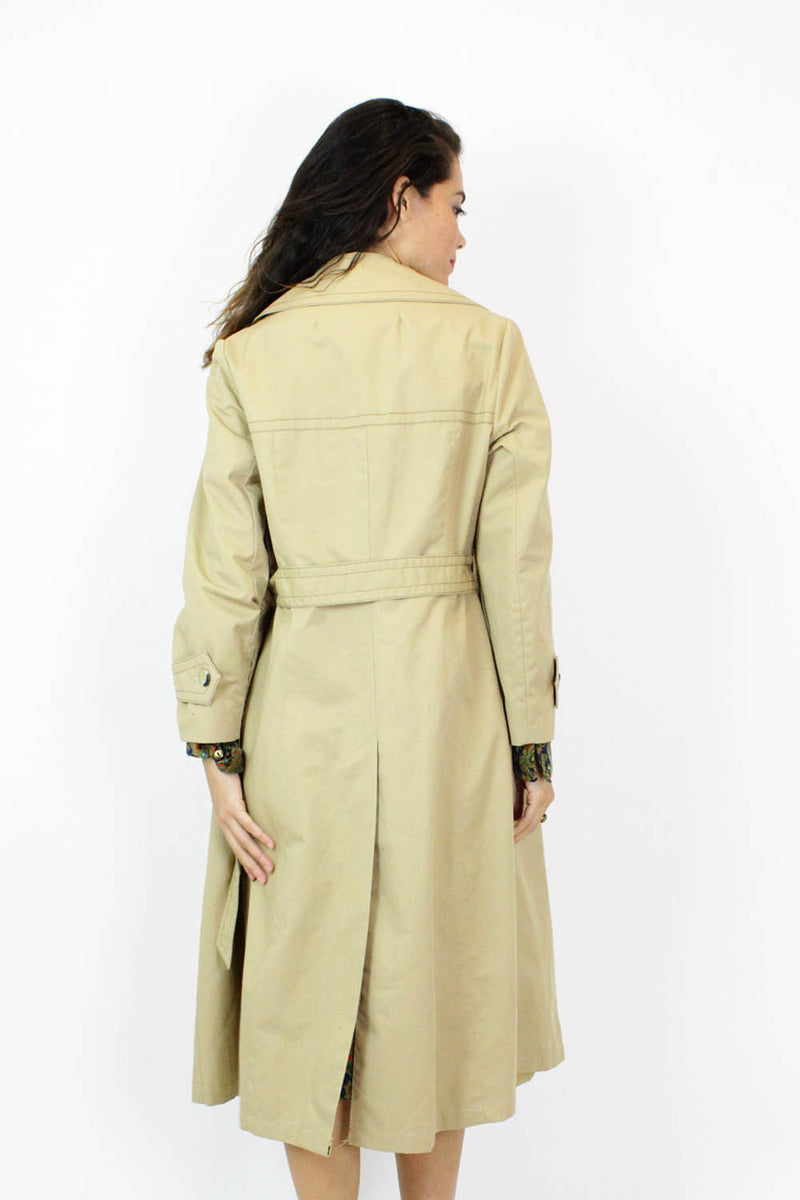 vintage raincoat