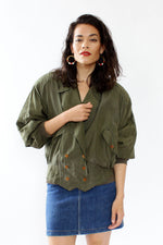 Gilman Silk Flight Jacket M